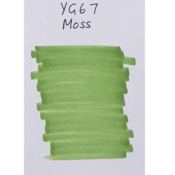 Copic Ciao Marker - YG67 Moss - Pure Pens