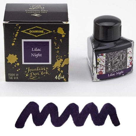 Diamine 150th Anniversary Ink - Lilac Night - Pure Pens