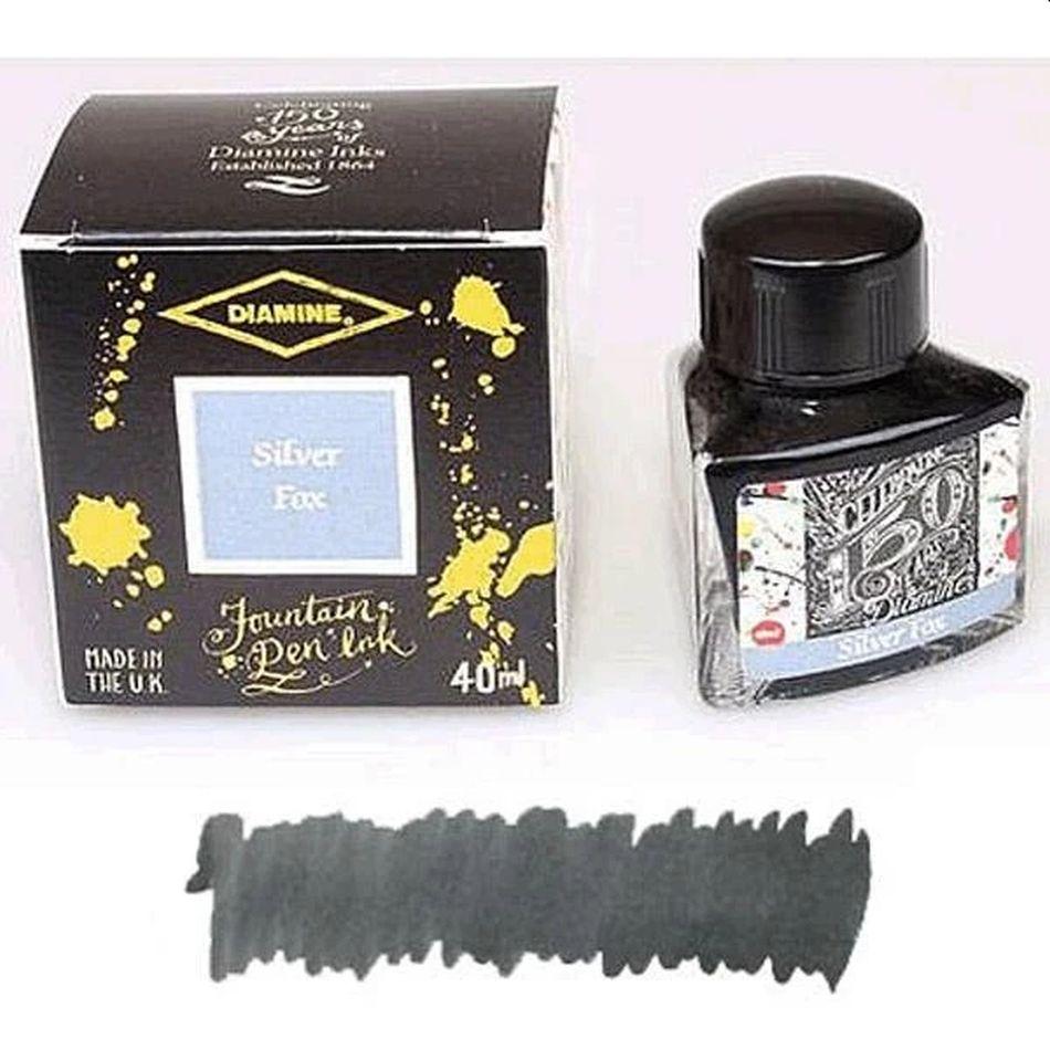 Diamine 150th Anniversary Ink - Silver Fox - Pure Pens