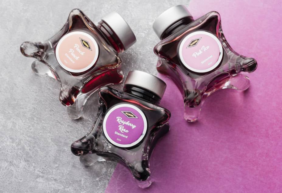 Diamine Inkvent Blue Edition Ink - Blue Peppermint - Pure Pens