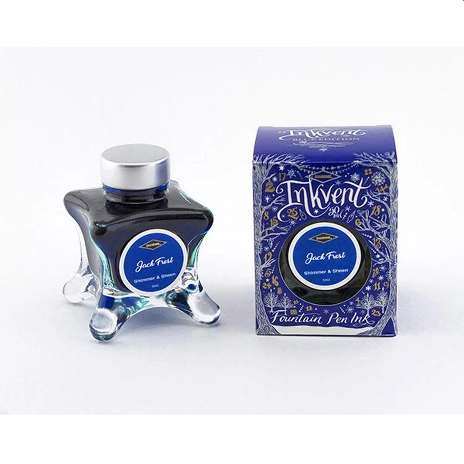筆記具 DIAMIN INKVENT BLUE EDITIONS Diamine Inkvent Blue Edition Ink - Jack Frost – Pure Pens