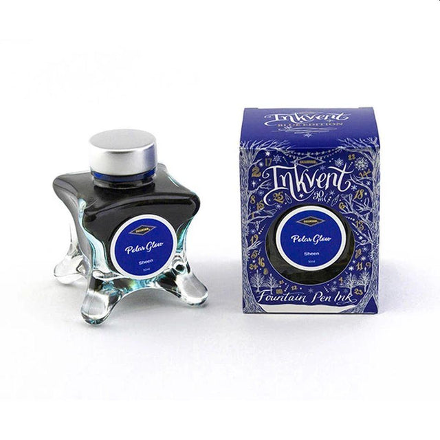 Diamine Inkvent Blue Edition Ink - Polar Glow - Pure Pens