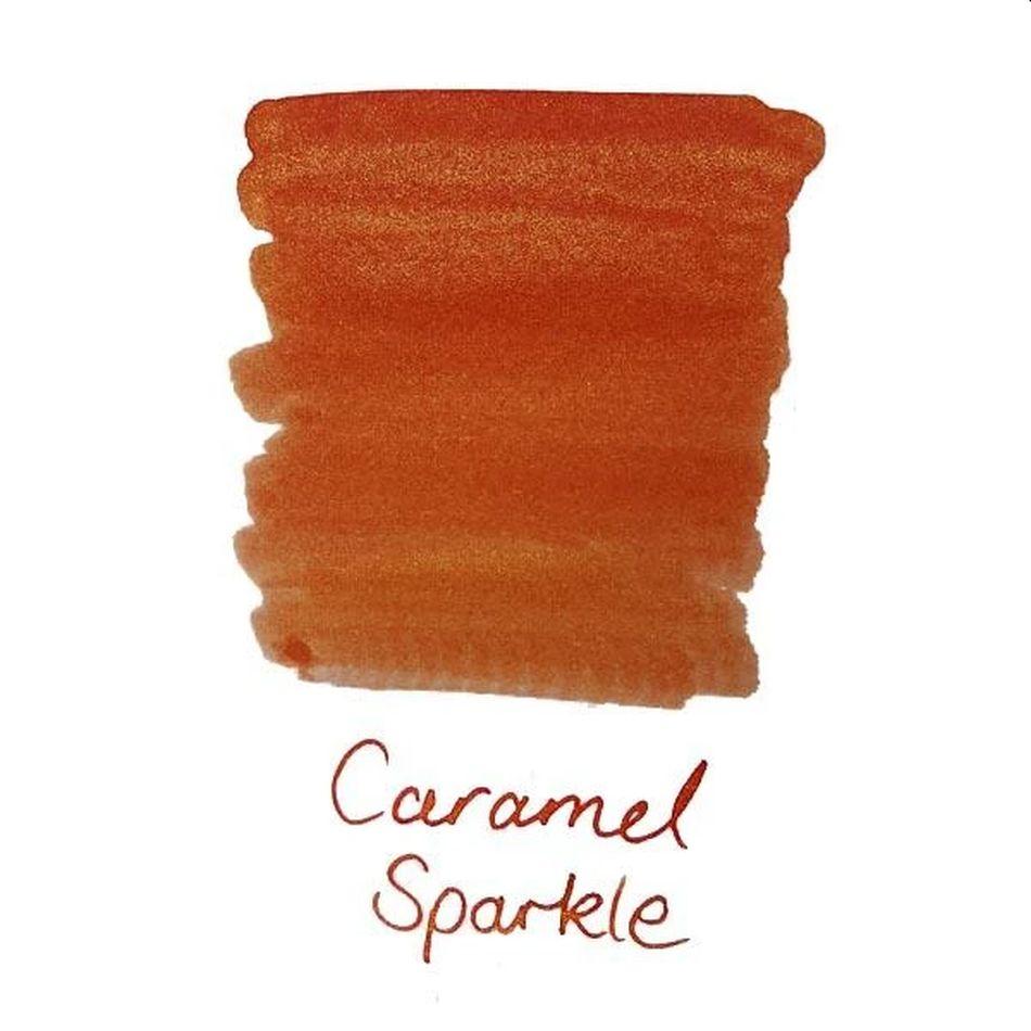 Diamine Shimmer Ink - Caramel Sparkle - Pure Pens