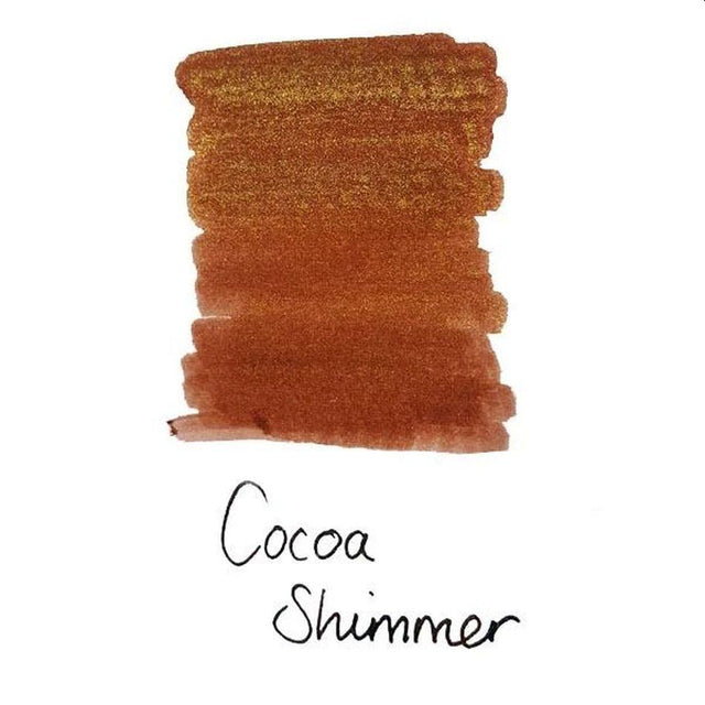 Diamine Shimmer Ink - Cocoa Shimmer - Pure Pens