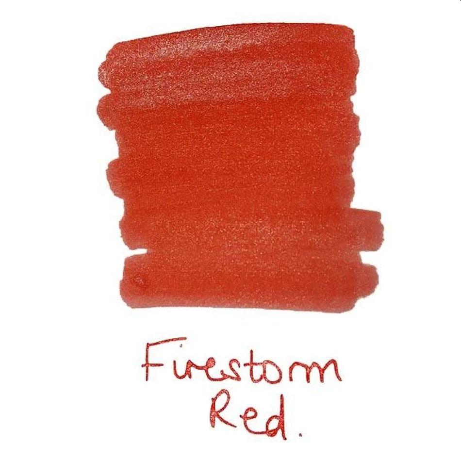 Diamine Shimmer Ink Firestorm Red Pure Pens
