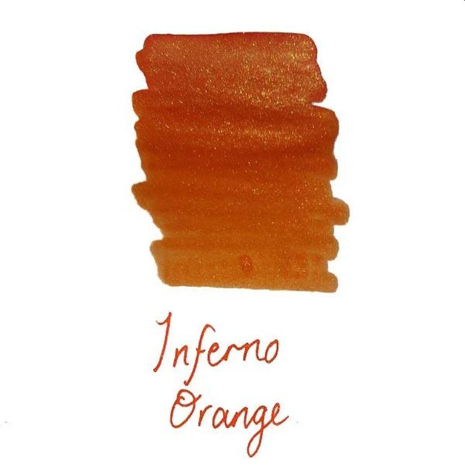 Diamine Shimmer Ink - Orange Inferno - Pure Pens