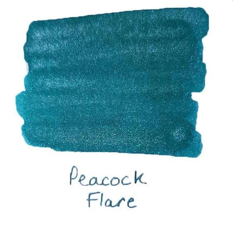 Diamine Shimmer Ink - Peacock Flare - Pure Pens