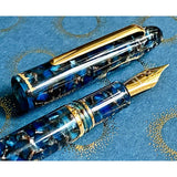 Esterbrook Estie Fountain Pen - Nouveau Blue Gold - Pure Pens