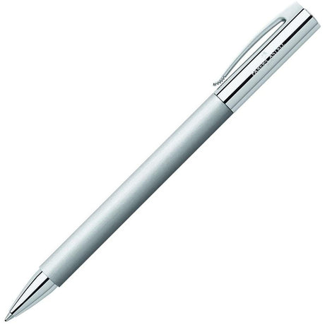 Faber-Castell Ambition Ball Pen - Stainless Steel - Pure Pens