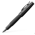 Faber-Castell E-Motion Fountain Pen - Pure Black - Pure Pens