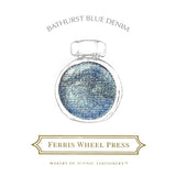 Ferris Wheel Press 38ml Ink - Bathurst Blue Denim - Pure Pens