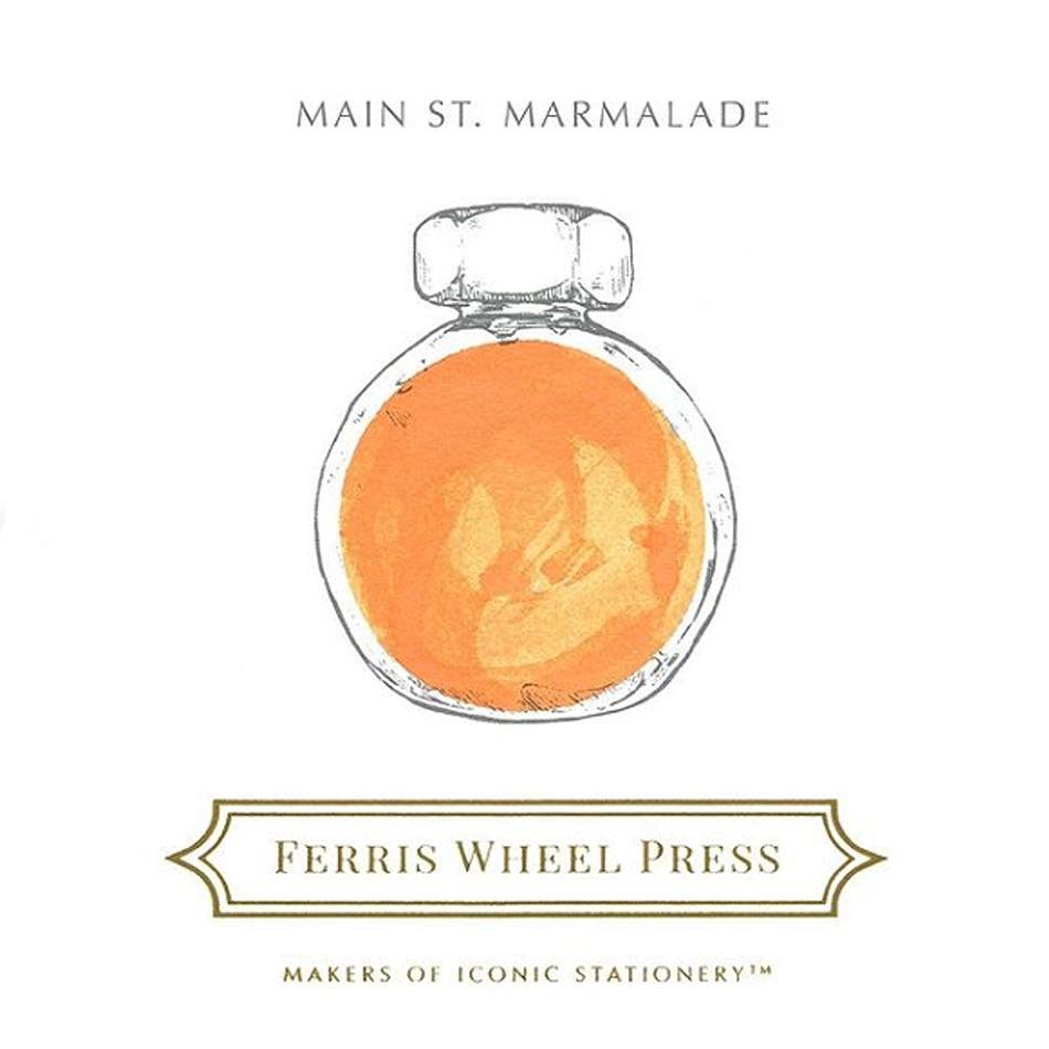 Ferris Wheel Press 38ml Ink - Main St. Marmalade - Pure Pens