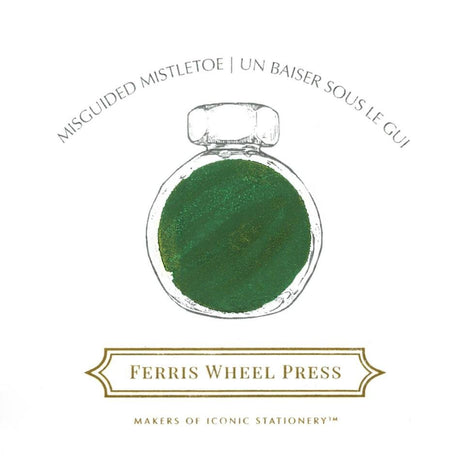 Ferris Wheel Press 38ml Ink - Misguided Mistletoe - Pure Pens
