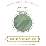 Ferris Wheel Press 38ml Ink - Moss Park Green - Pure Pens