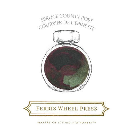 Ferris Wheel Press 38ml Ink - Spruce County Post - Pure Pens