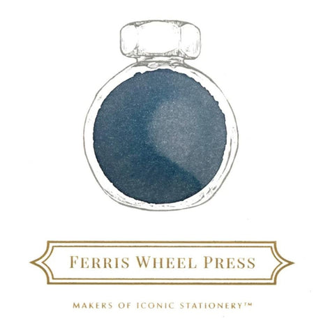 Ferris Wheel Press 38ml Ink - Storied Blue - Pure Pens