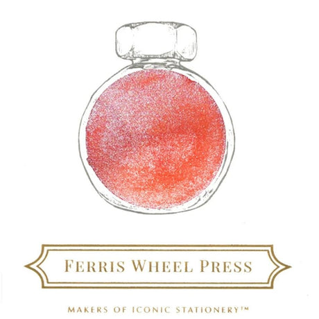 Ferris Wheel Press 38ml Ink - Wonderland in Coral - Pure Pens