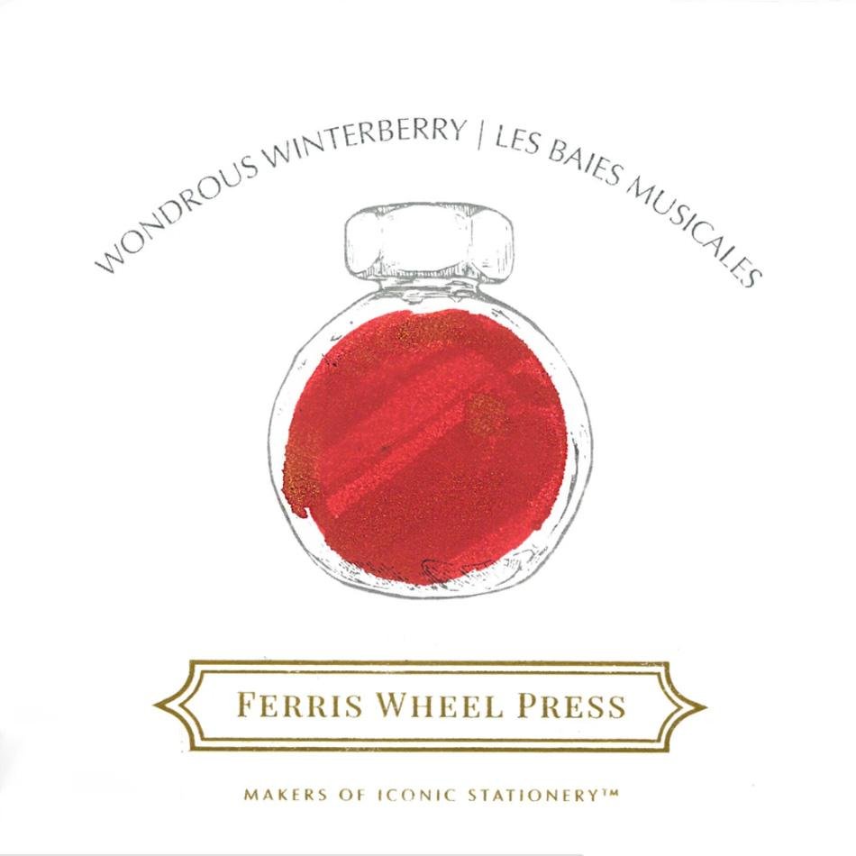 Ferris Wheel Press 38ml Ink - Wonderous Winterberry - Pure Pens