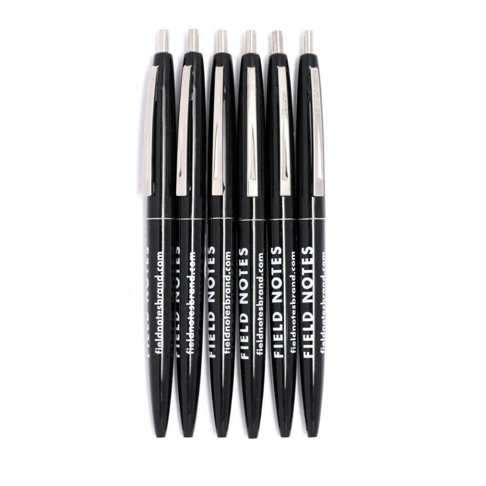 Field Notes Clic Pen 6 Pack - Pure Pens