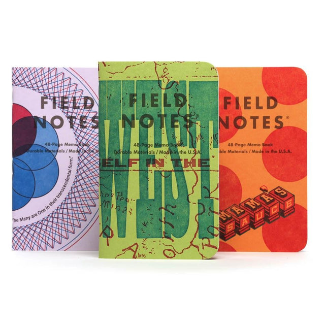 Field Notes United States of Letterpress - Pack A - Pure Pens