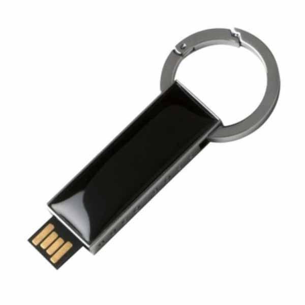 Hugo Boss Essential Shiny Black USB Stick - Pure Pens
