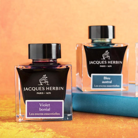 J. Herbin 'Essential' Fountain Pen Ink - Violet Boreal - Pure Pens
