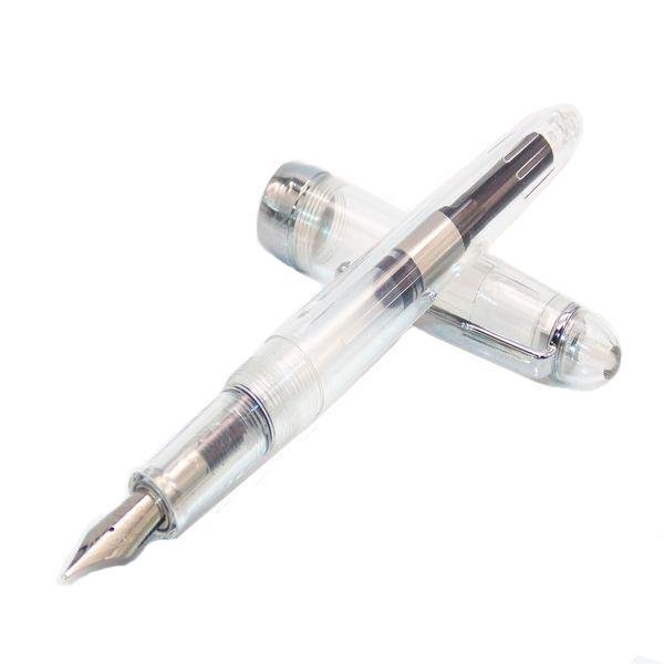 Jinhao 992 Fountain Pen - Clear - Pure Pens