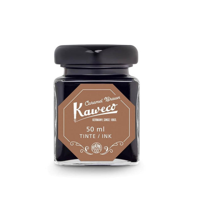 Kaweco Bottled Ink 50ml - Caramel Brown - Pure Pens
