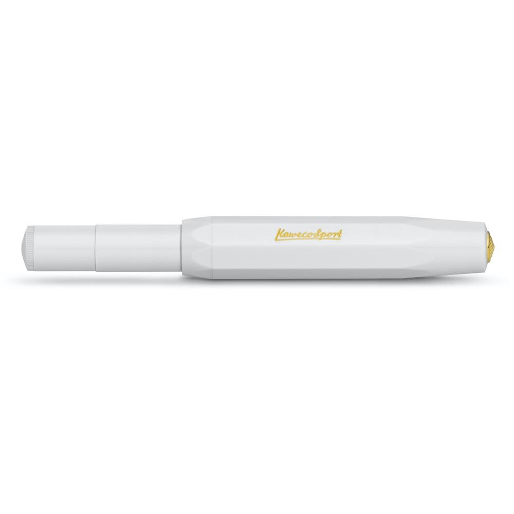 Kaweco Classic Sport Fountain Pen - White - Pure Pens