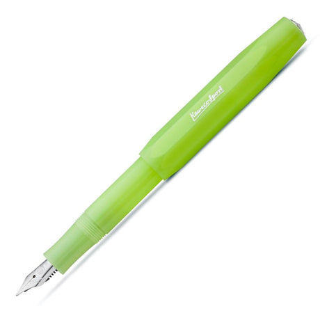 Kaweco Frosted Sport Fountain Pen - Fine Lime - Pure Pens