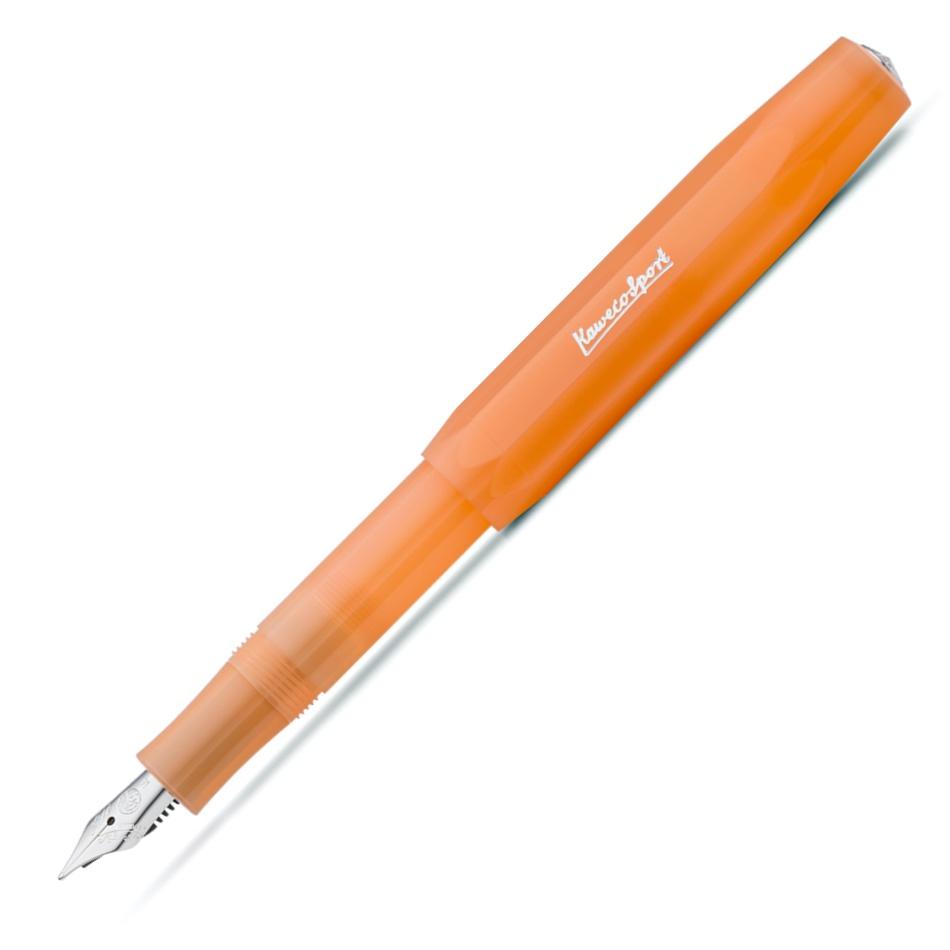 Kaweco Frosted Sport Fountain Pen - Soft Mandarin - Pure Pens