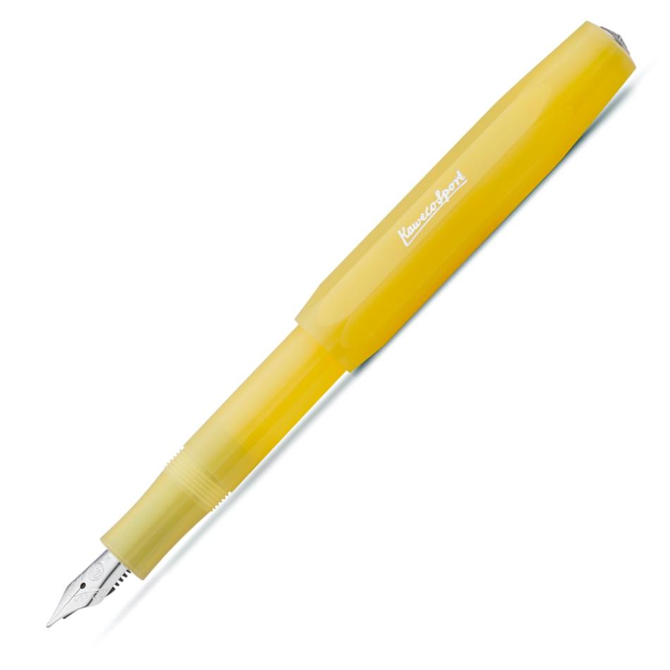 Kaweco Frosted Sport Fountain Pen - Sweet Banana - Pure Pens