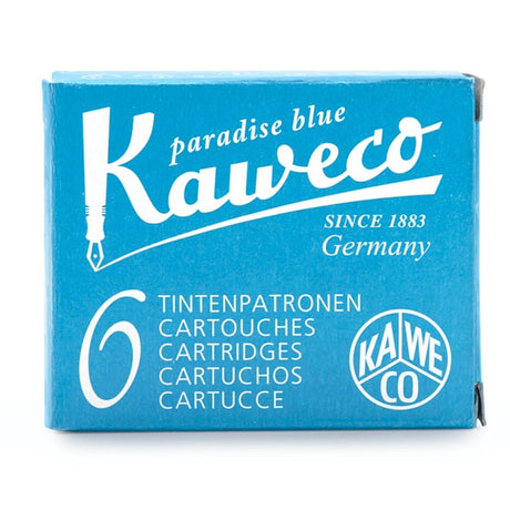 Kaweco Ink Cartridges - Paradise Blue - Pure Pens