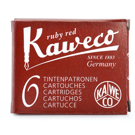 Kaweco Ink Cartridges - Ruby Red - Pure Pens