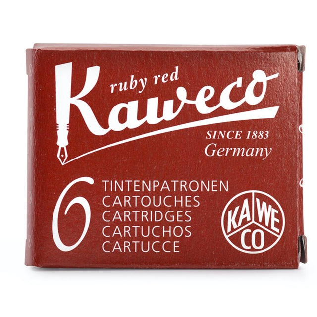Kaweco Ink Cartridges - Ruby Red - Pure Pens