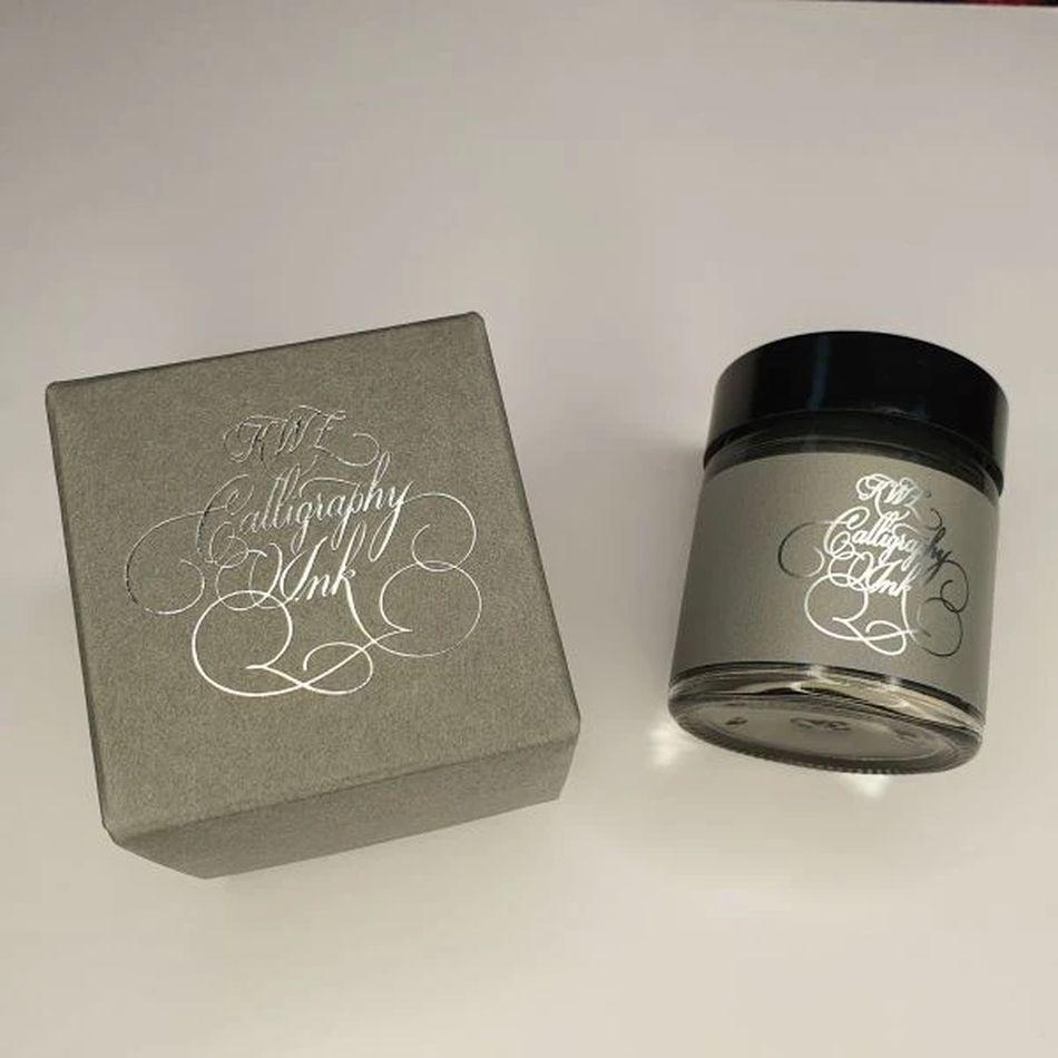 KWZ Calligraphy Ink - Silver - Pure Pens