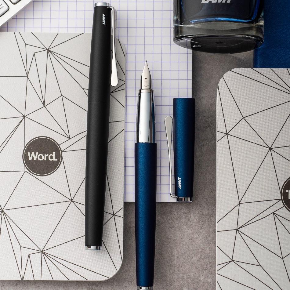 Lamy Studio Fountain Pen - Black - Pure Pens