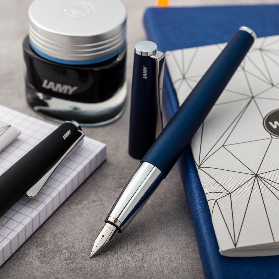 Lamy Studio Fountain Pen - Imperial Blue – Pure Pens