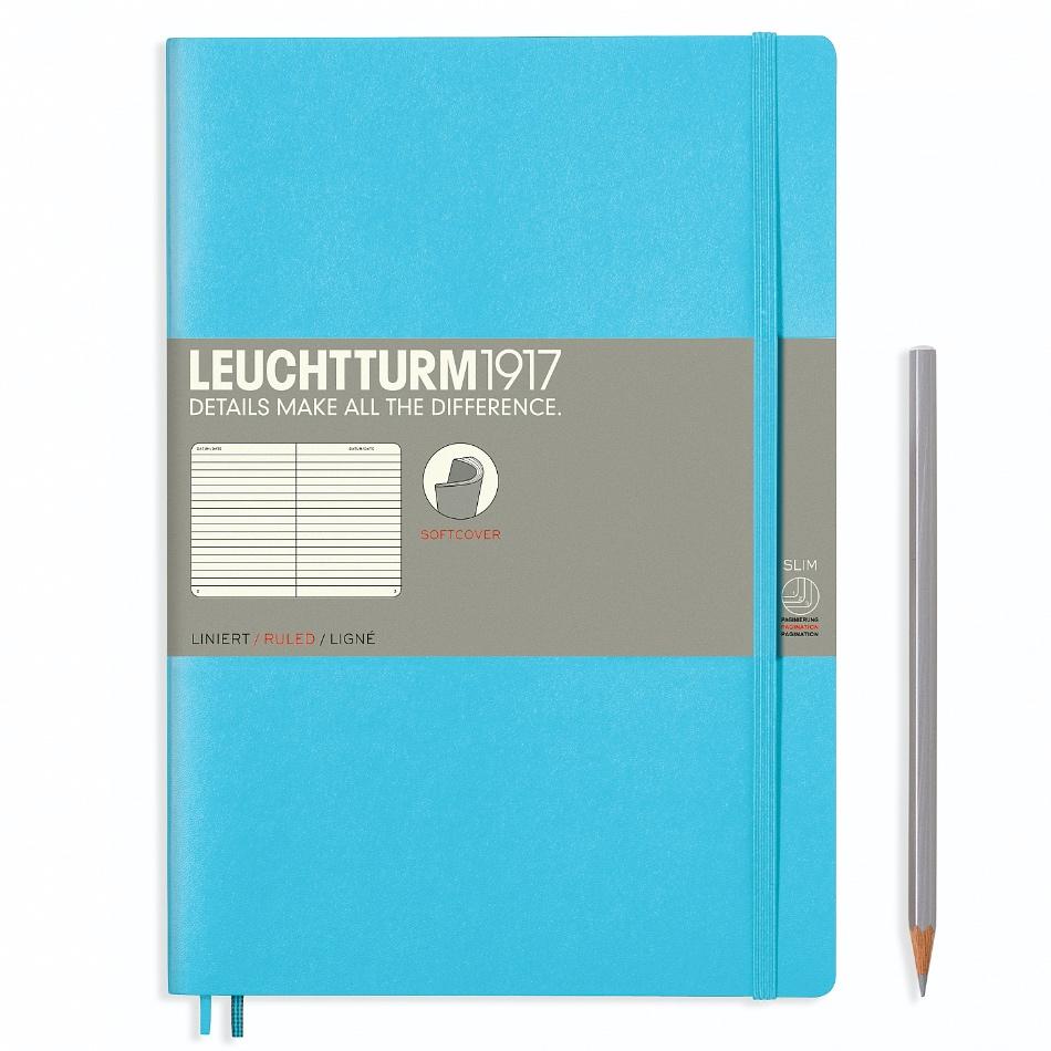 Leuchtturm 1917 Softcover Notebook - Ice Blue - Pure Pens