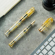 Nahvalur Original Plus Fountain Pen - Gold Ocellatus - Pure Pens