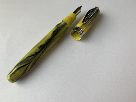 Noodler's Ahab Flex Fountain Pen - Bumble Bee - Pure Pens