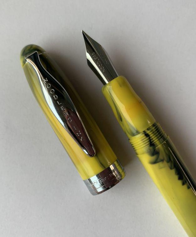 Noodler's Ahab Flex Fountain Pen - Bumble Bee - Pure Pens