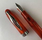 Noodler's Ahab Flex Fountain Pen - Burmese Ruby - Pure Pens