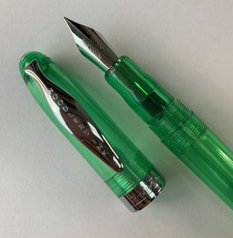 Noodler's Ahab Flex Fountain Pen - Green Bay - Pure Pens