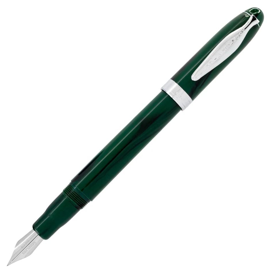 Noodler's Ahab Flex Fountain Pen - Green Mountain - Pure Pens