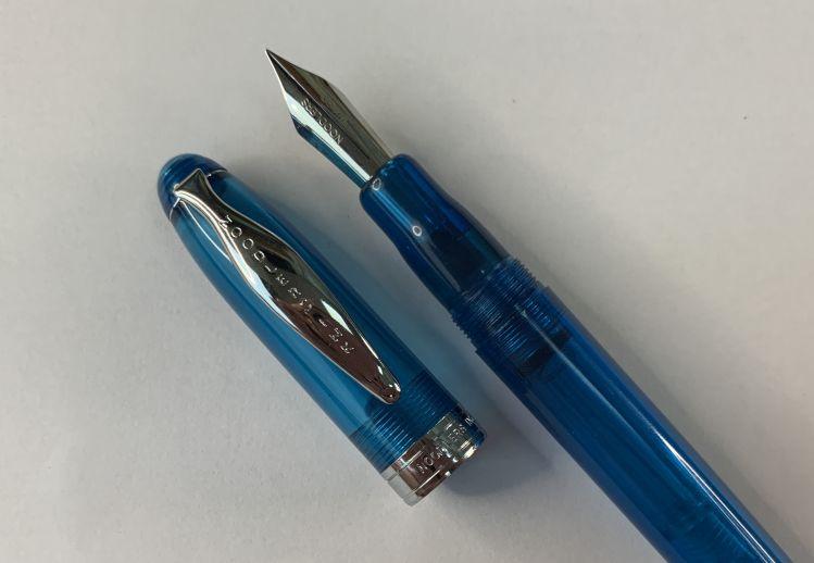 Noodler's Ahab Flex Fountain Pen - Hudson Bay Fathom - Pure Pens