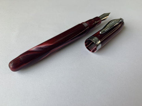 Noodler's Ahab Flex Fountain Pen - Vulcan's Coral - Pure Pens