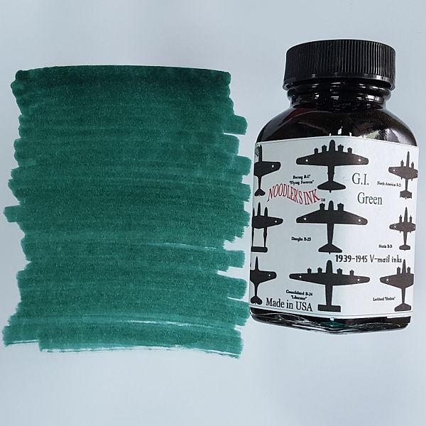 Noodler's G.I Green Ink - Pure Pens