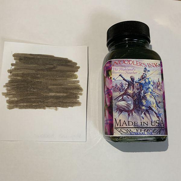 Waterproof Black Ink Noodler's Bulletproof Black Fountain Pen Ink ...