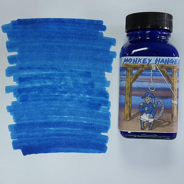 Noodler's Monkey Hanger Blue Bulletproof Ink - Pure Pens